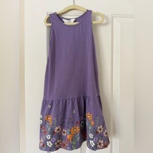 H&M Lavender Kids Dress with Floral Design